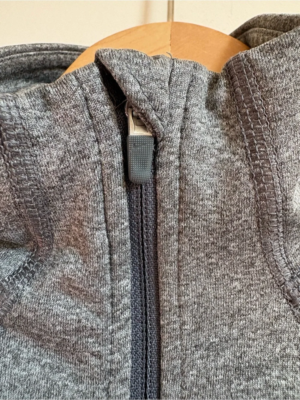Nike Pro Dri-Fit 1/4 Zip Pullover Women's Gray Long Sleeve S
